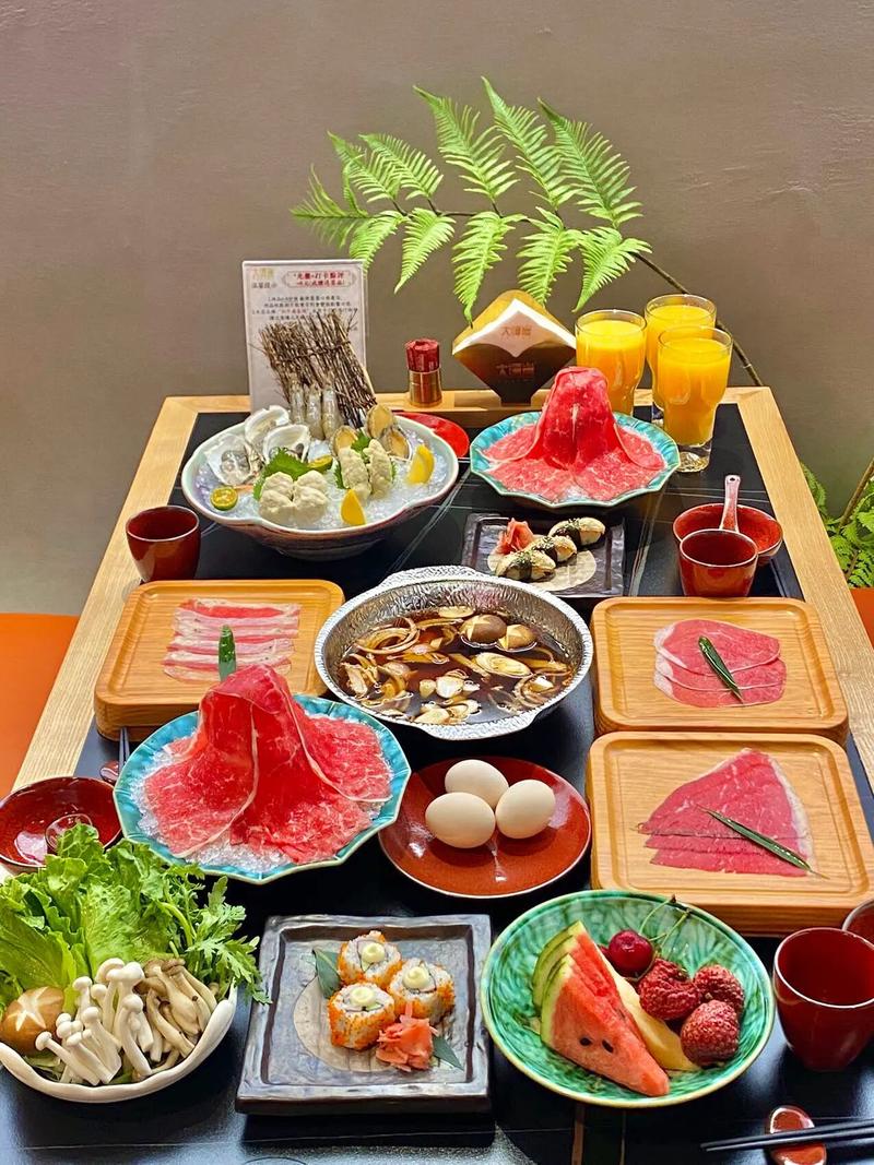 火爆抖音的日式自助火锅_日式料理自助餐