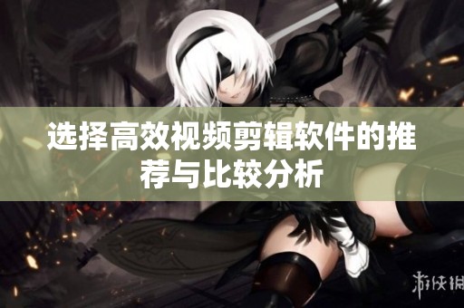 选择高效视频剪辑软件的推荐与比较分析