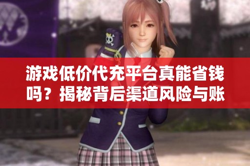 游戏低价代充平台真能省钱吗?揭秘背后渠道风险与账号封停隐患 游戏低价代充平台真能省钱吗?揭秘背后渠道风险与账号封停隐患