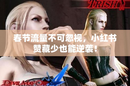 春节流量不可忽视,小红书赞藏少也能逆袭! 春节流量不可忽视,小红书赞藏少也能逆袭!
