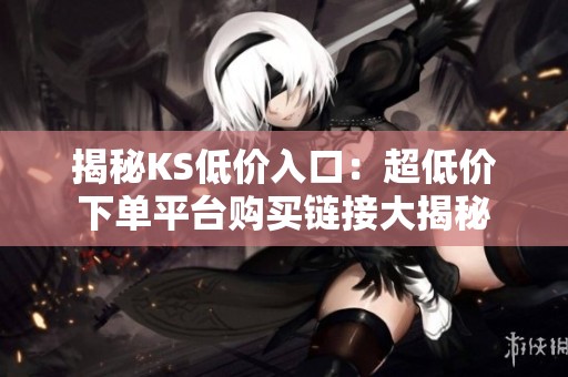 揭秘KS低价入口:超低价下单平台购买链接大揭秘 揭秘KS低价入口:超低价下单平台购买链接大揭秘