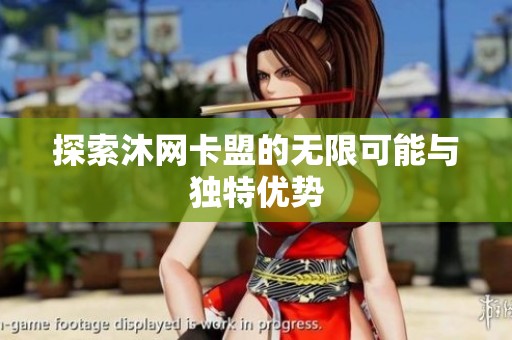 探索沐网卡盟的无限可能与独特优势
