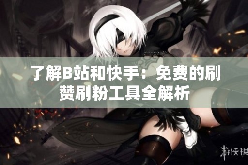 了解B站和快手:免费的刷赞刷粉工具全解析 了解B站和快手:免费的刷赞刷粉工具全解析