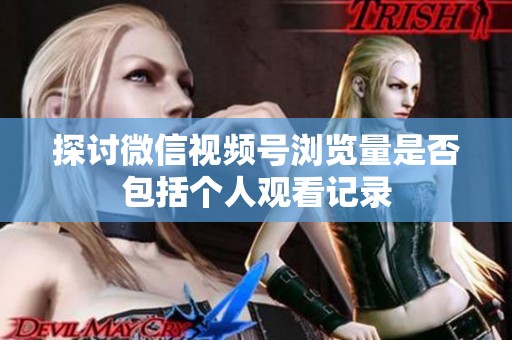 探讨微信视频号浏览量是否包括个人观看记录 探讨微信视频号浏览量是否包括个人观看记录