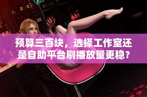 预算三百块,选择工作室还是自助平台刷播放量更稳? 预算三百块,选择工作室还是自助平台刷播放量更稳?